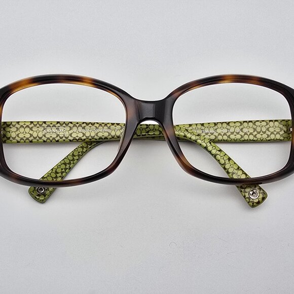 Coach HC8003A L504 Lillian 5031/13 Tortoise Sunglasses Frame w/ Case 59-18-135 - Picture 12 of 16